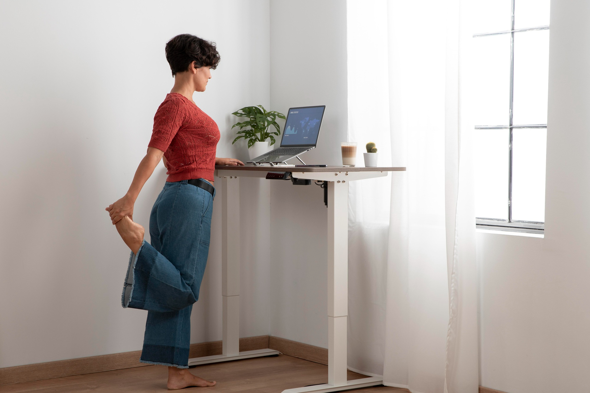Why an Adjustable Standing Desk Is a Game-Changer for Your Workspace