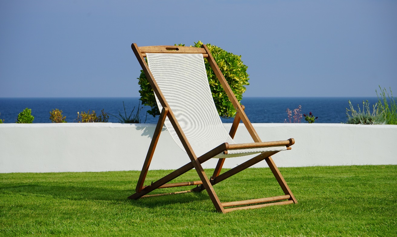 Lawn Chair by Ocean